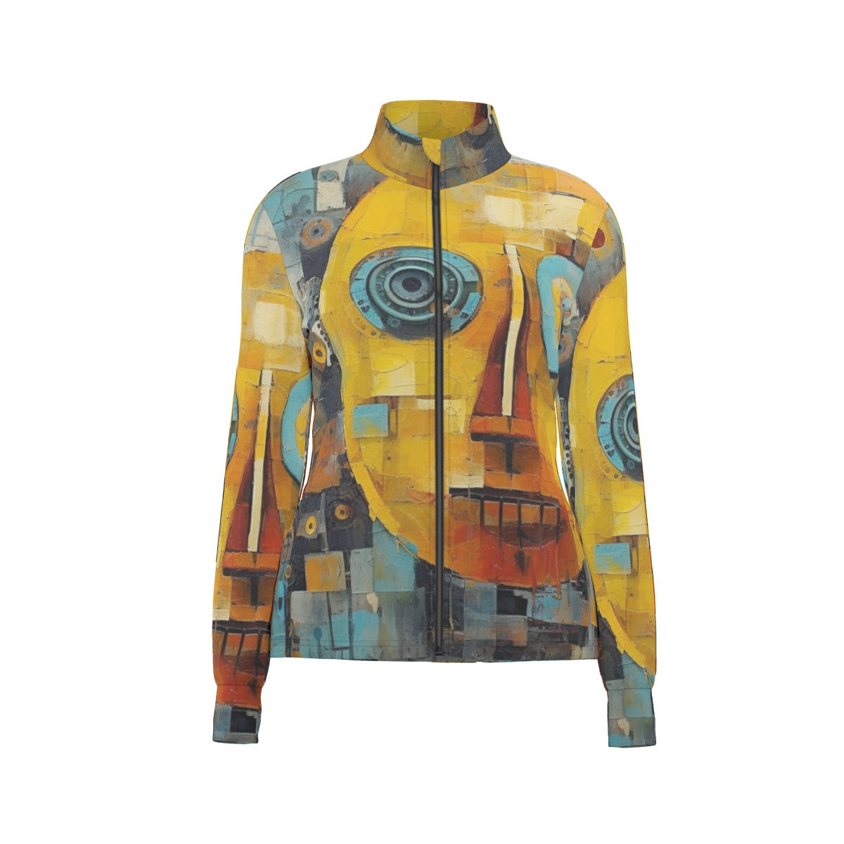 All-Over Print Women's Long Sleeve Thumbhole Jacket