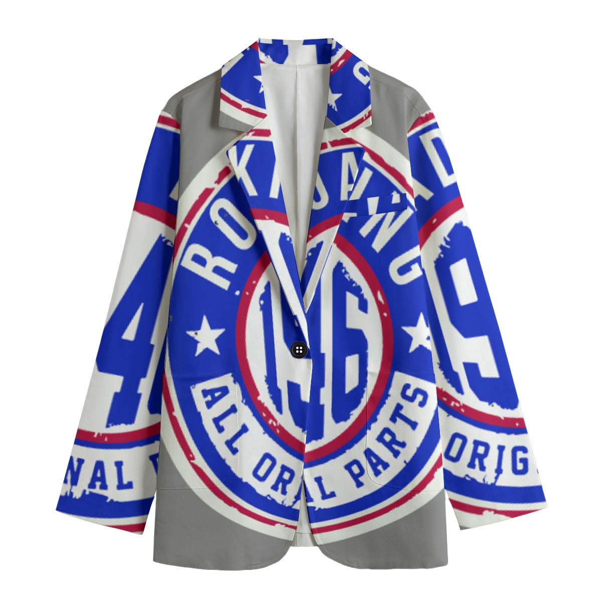 All-Over Print Women's Leisure Blazer