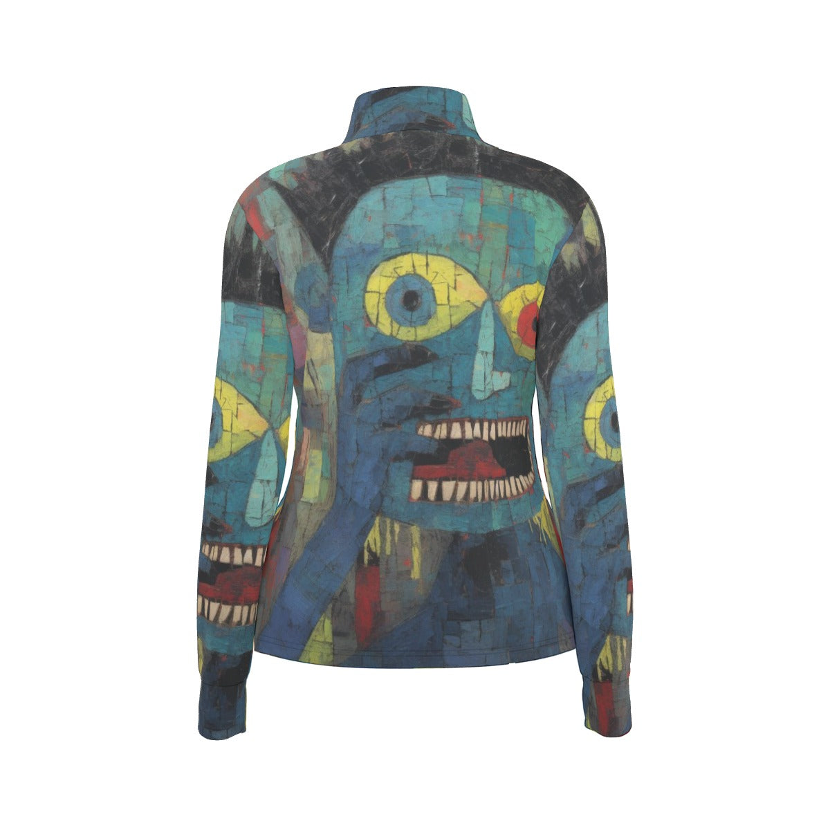 All-Over Print Women's Long Sleeve Thumbhole Jacket