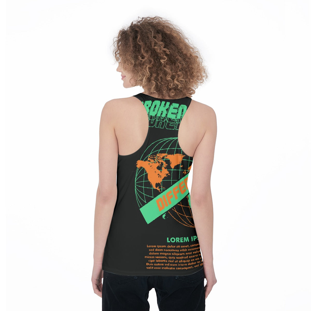 All-Over Print Women's Racerback Tank Top
