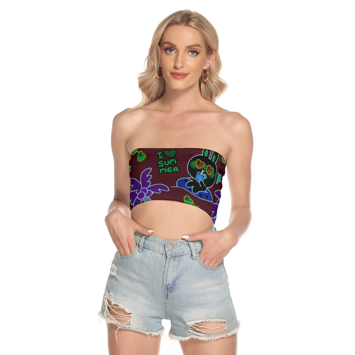 All-Over Print Women's Tube Top