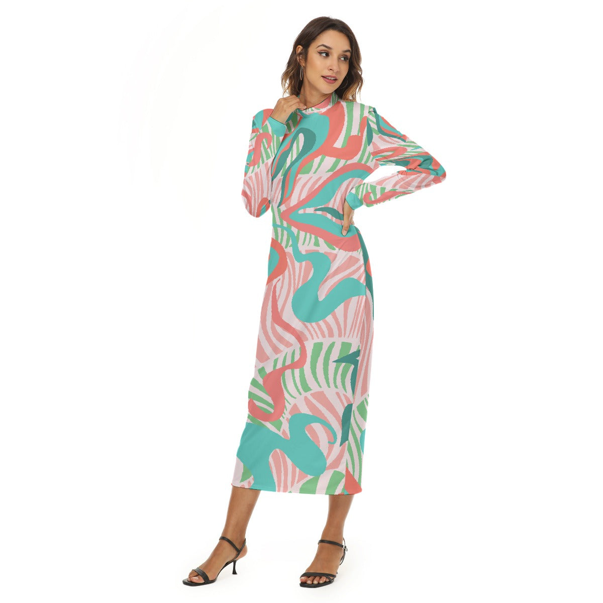 All-Over Print Women's Hip Dress