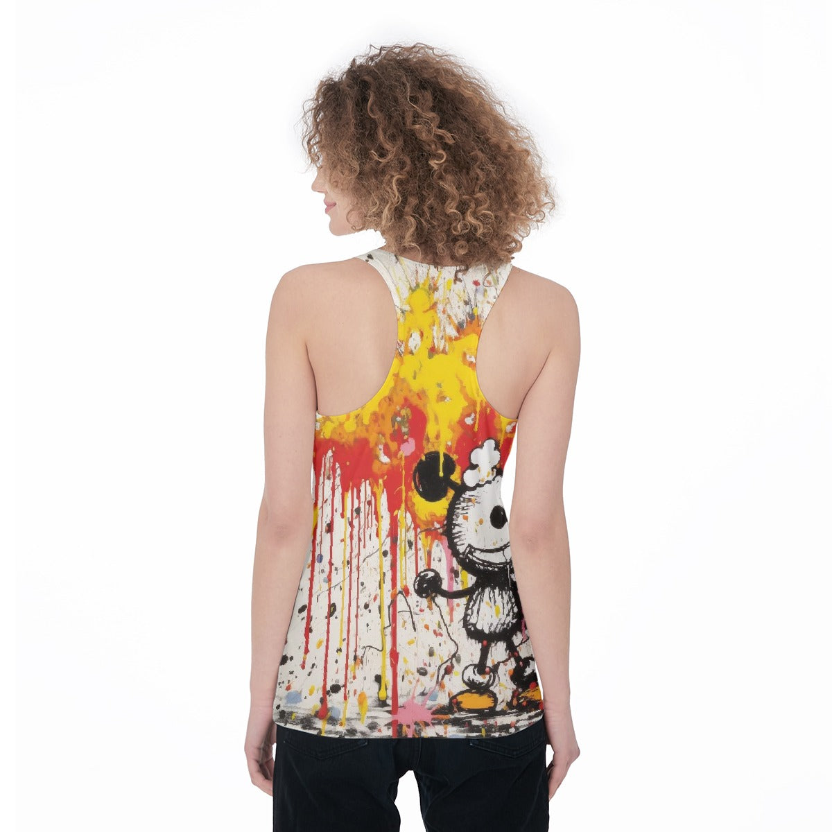 All-Over Print Women's Racerback Tank Top