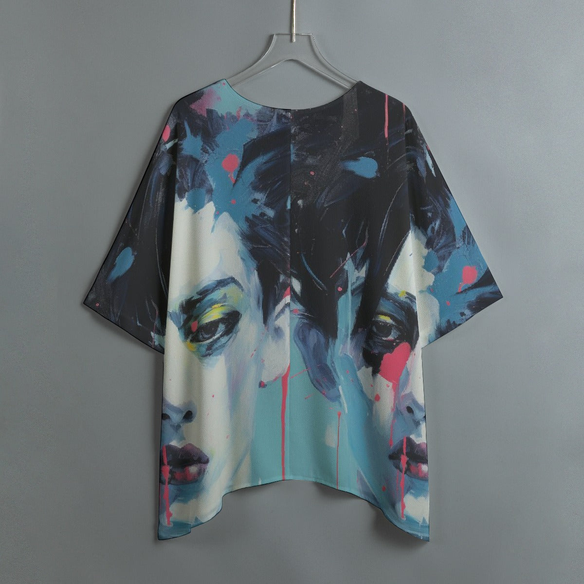 All-Over Print Women's Bat Sleeve Shirt