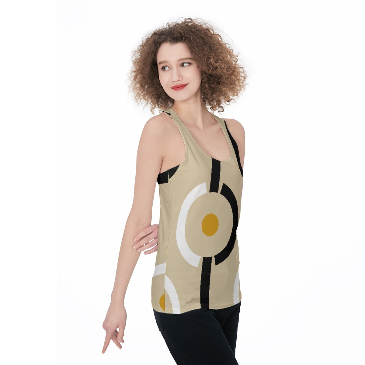 All-Over Print Women's Racerback Tank Top