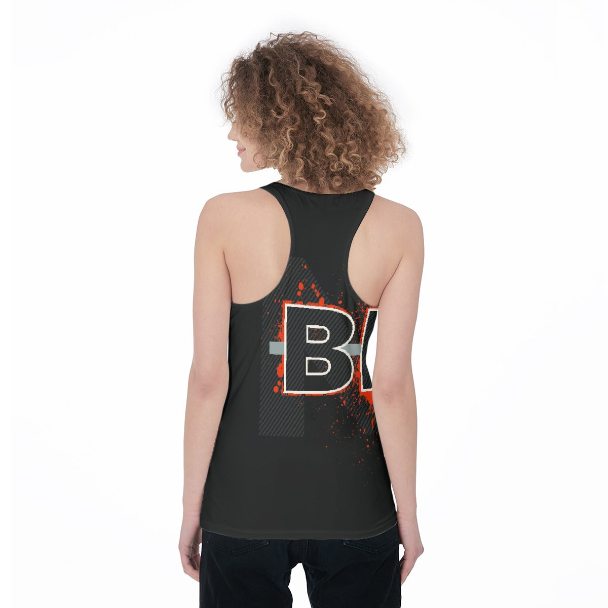 All-Over Print Women's Racerback Tank Top