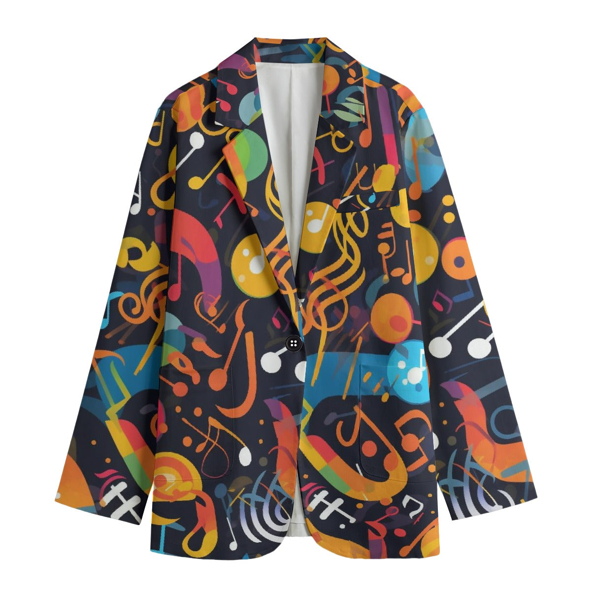 All-Over Print Women's Leisure Blazer