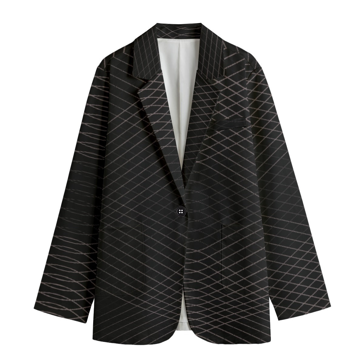 All-Over Print Women's Leisure Blazer