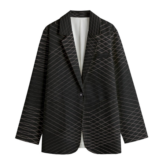 All-Over Print Women's Leisure Blazer
