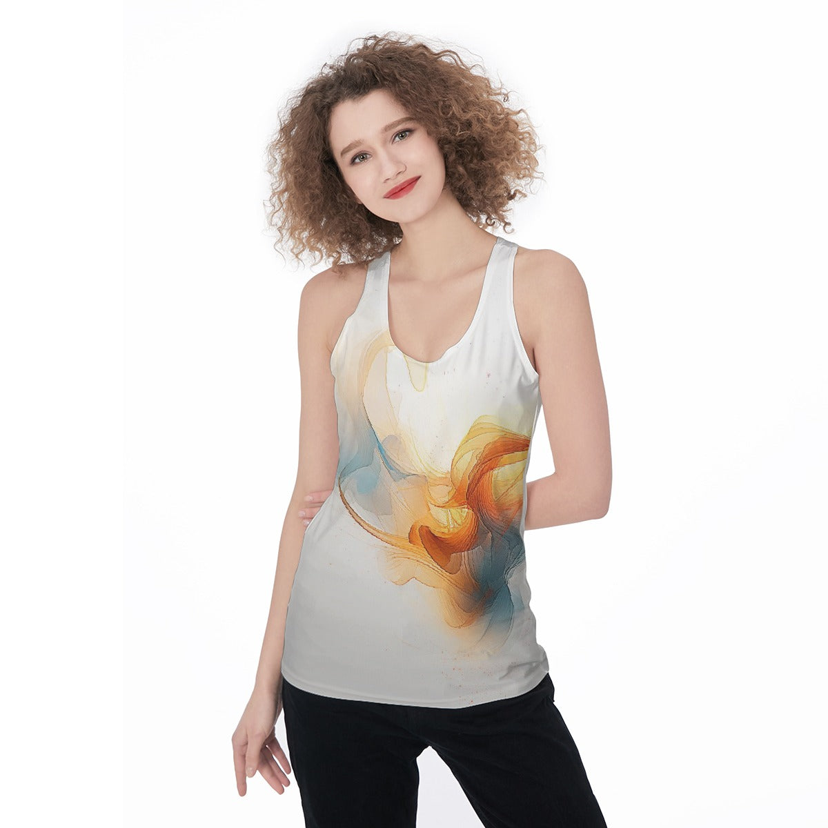 All-Over Print Women's Racerback Tank Top