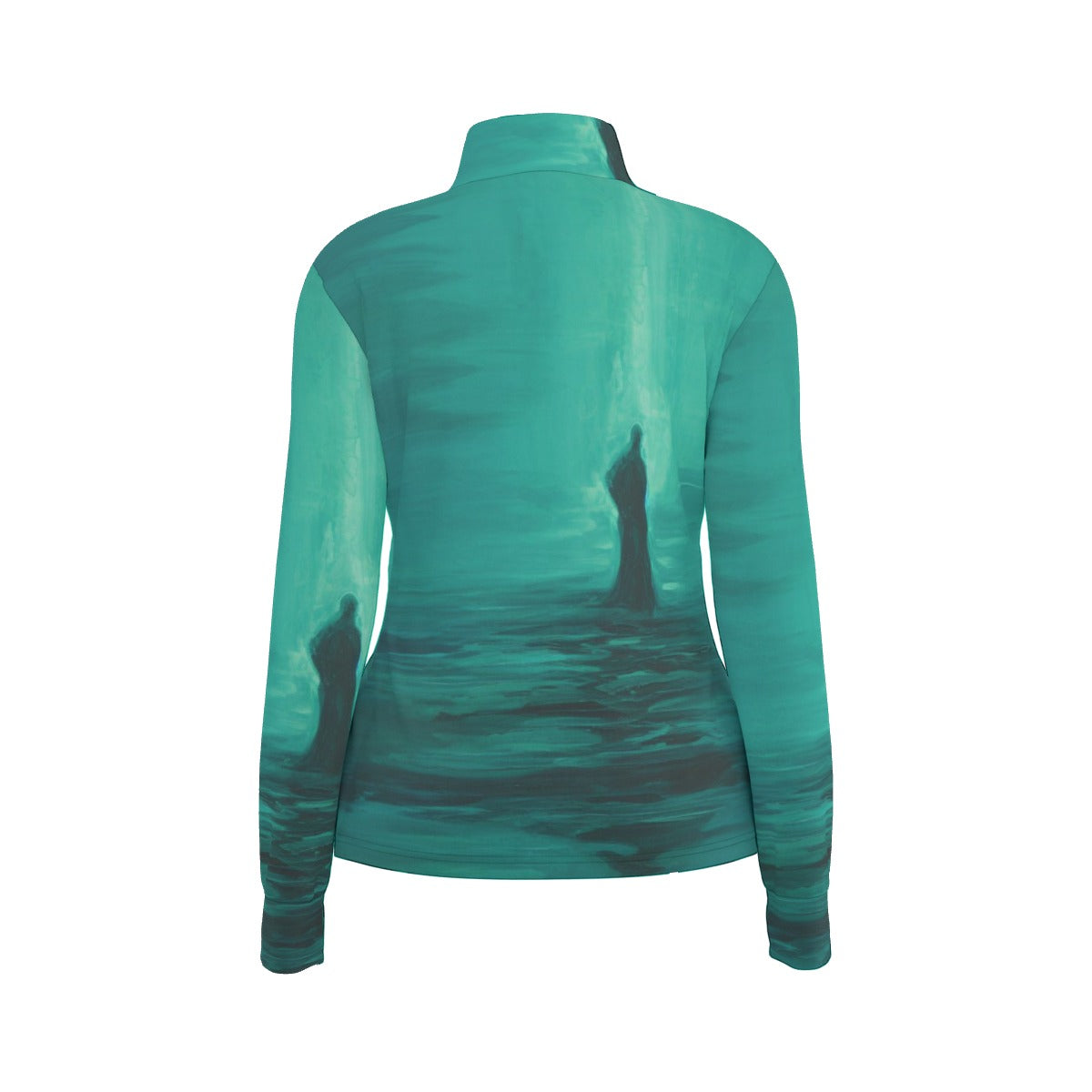 All-Over Print Women's Long Sleeve Thumbhole Jacket