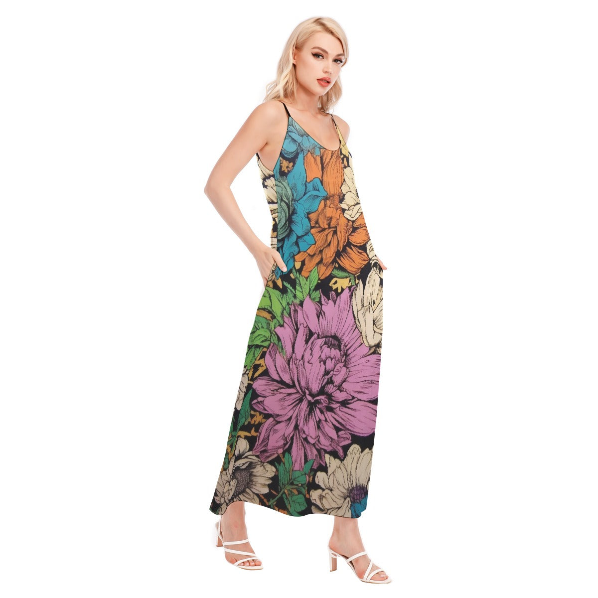 All-Over Print Women's Sling Dress