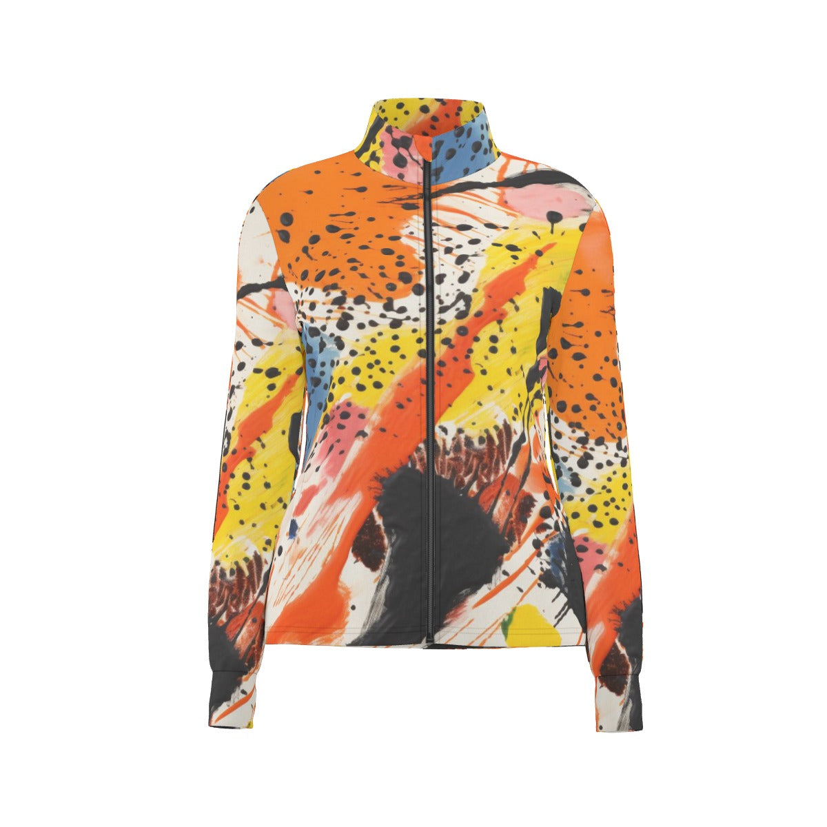 All-Over Print Women's Long Sleeve Thumbhole Jacket