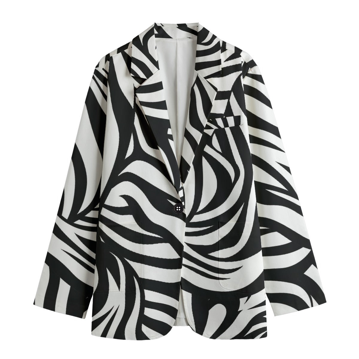 All-Over Print Women's Leisure Blazer