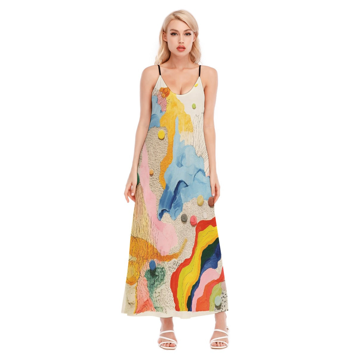 All-Over Print Women's Sling Dress