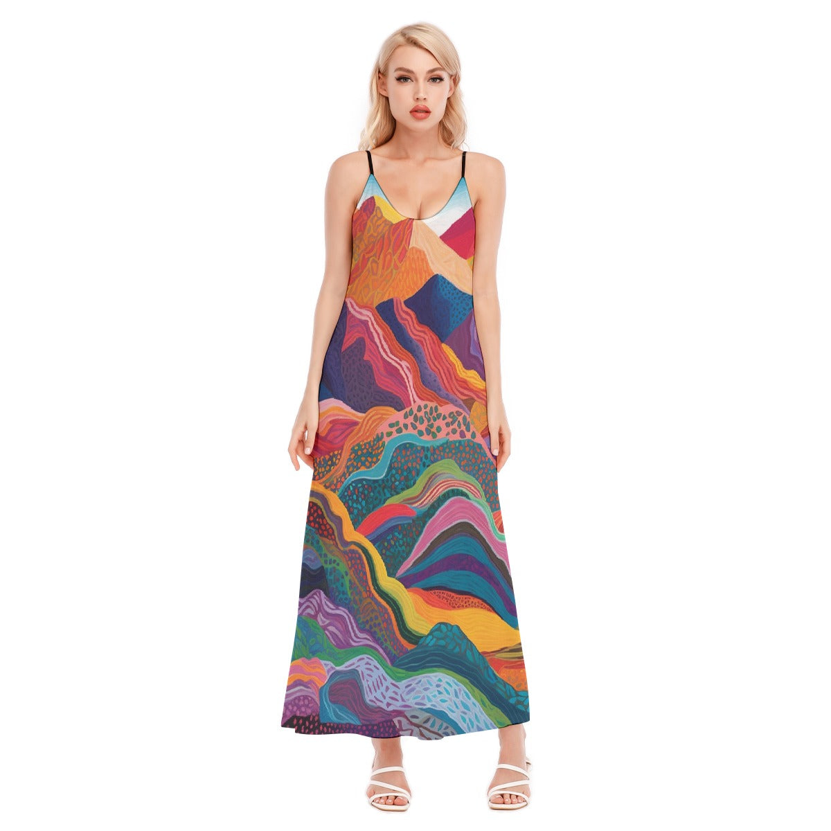 All-Over Print Women's Sling Dress