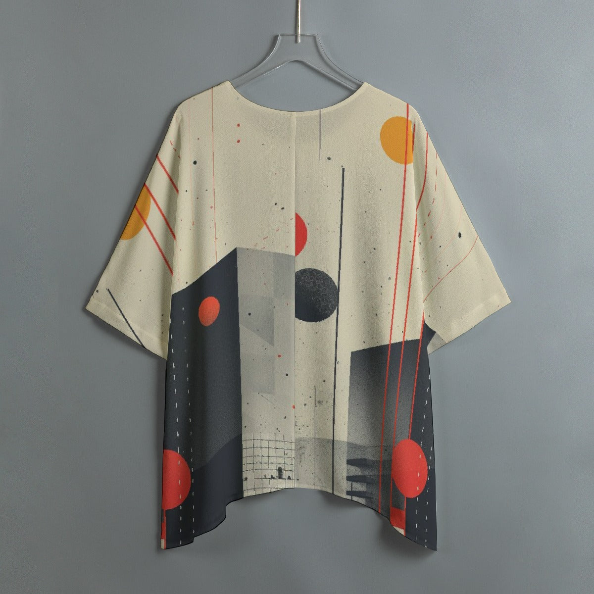 All-Over Print Women's Bat Sleeve Shirt