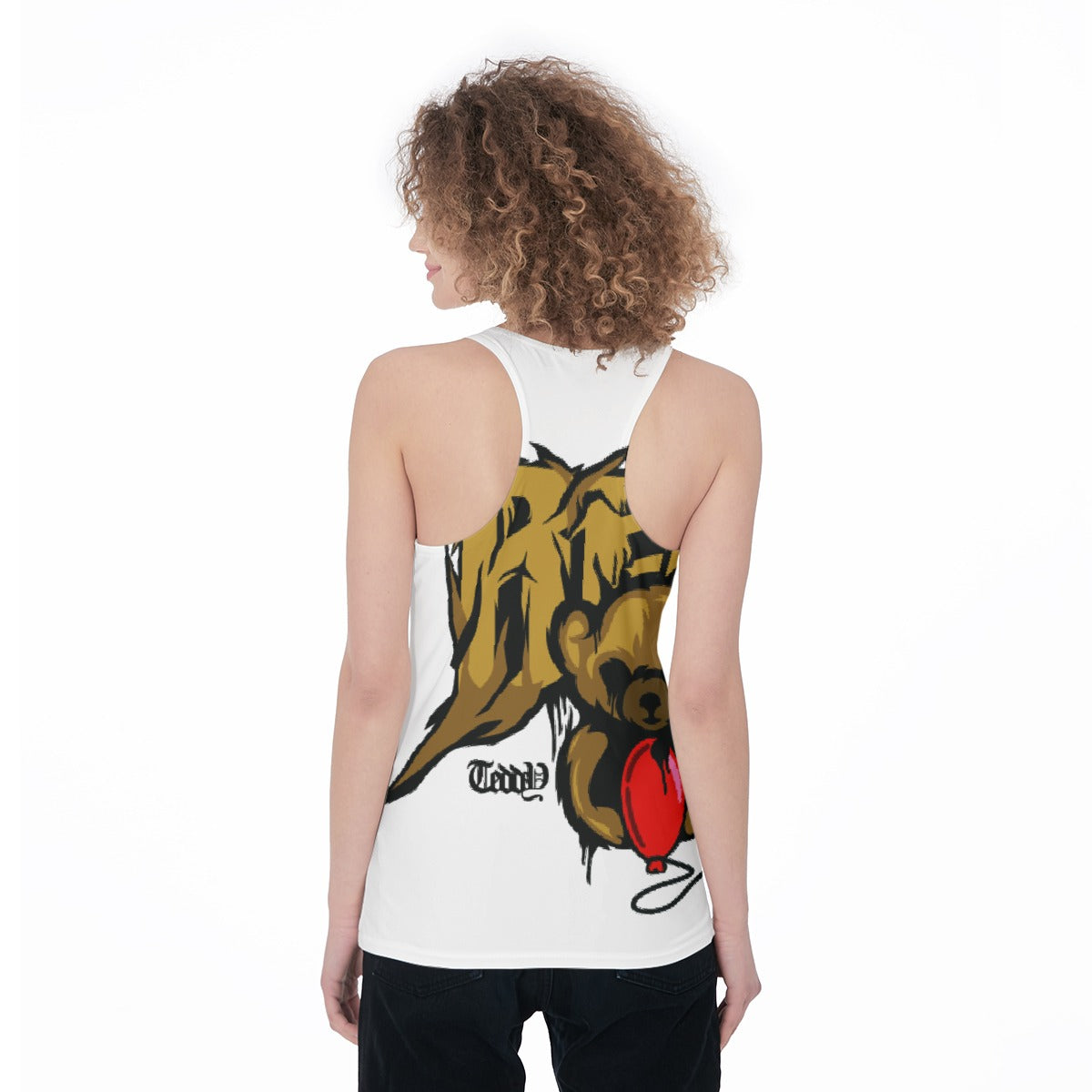 All-Over Print Women's Racerback Tank Top