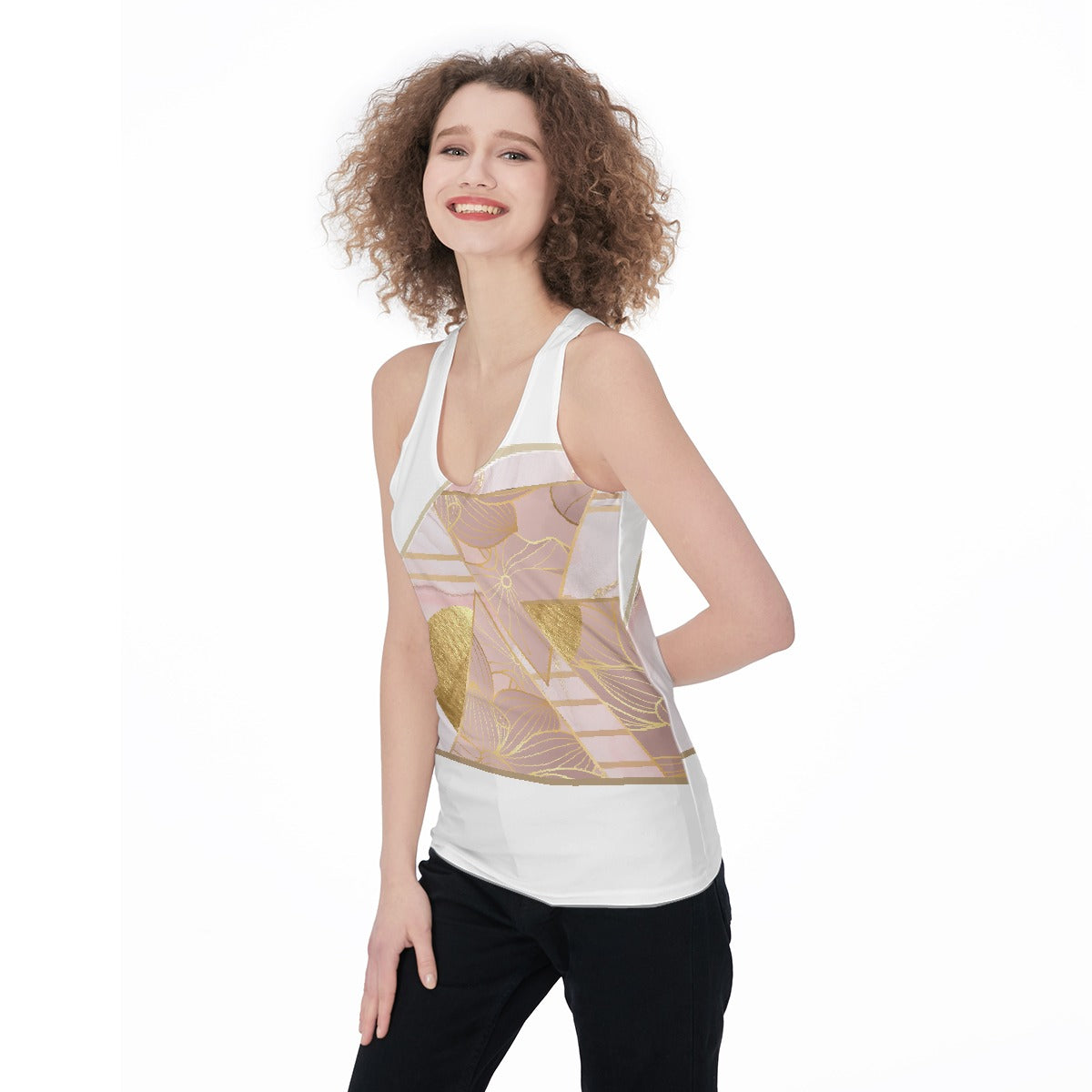 All-Over Print Women's Racerback Tank Top