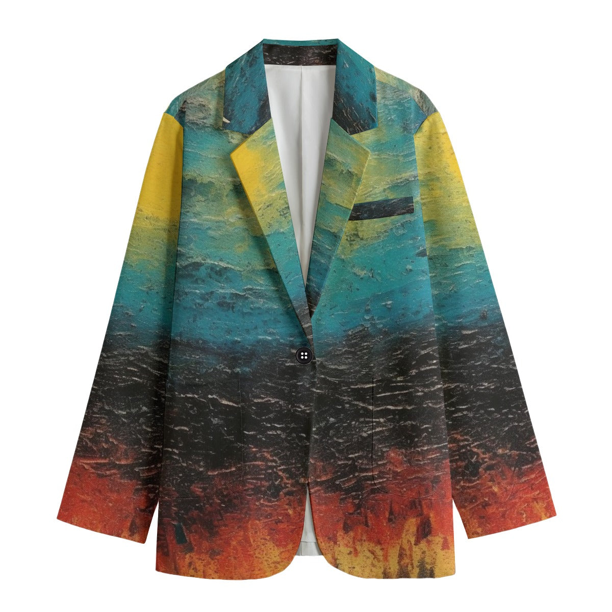 All-Over Print Women's Leisure Blazer