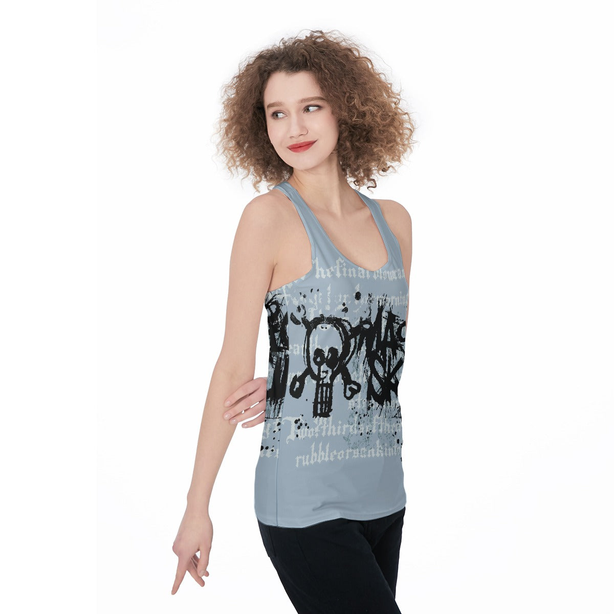 All-Over Print Women's Racerback Tank Top