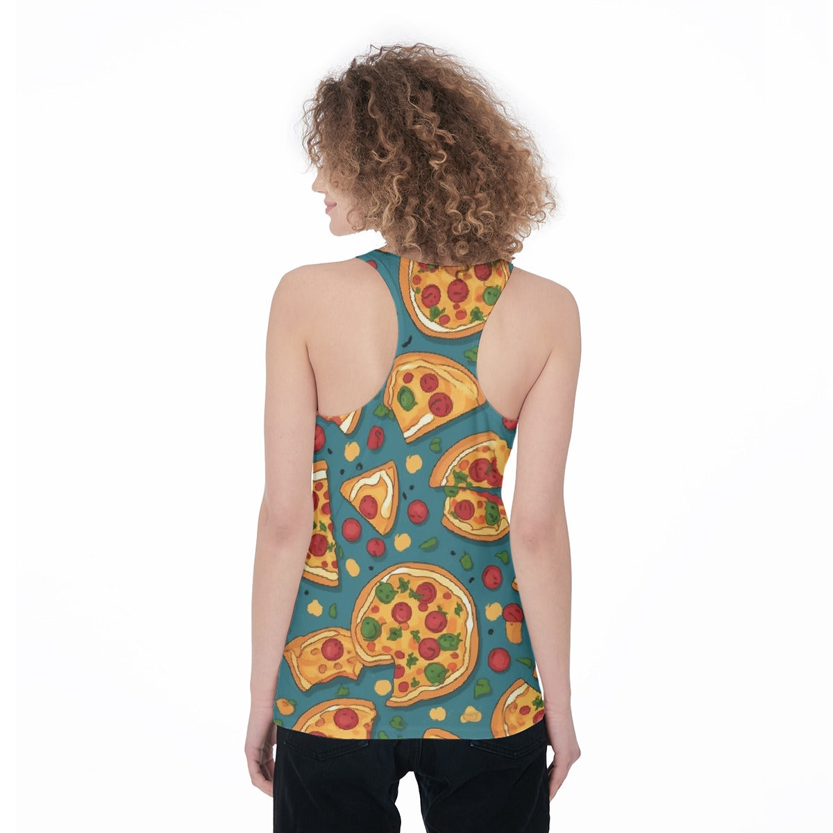 All-Over Print Women's Racerback Tank Top