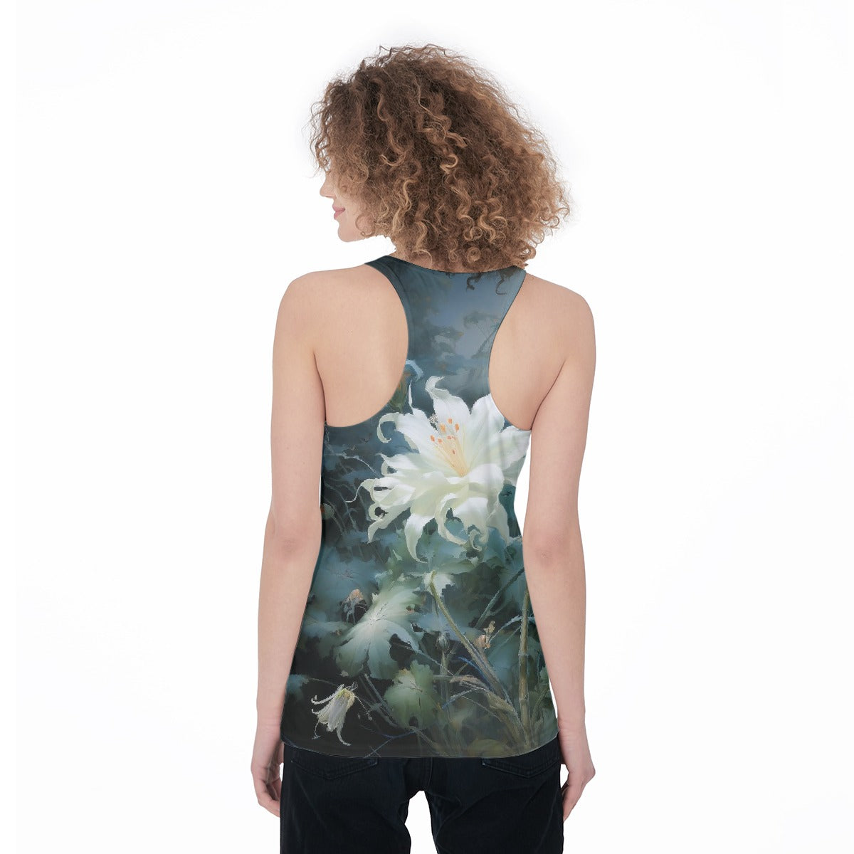 All-Over Print Women's Racerback Tank Top