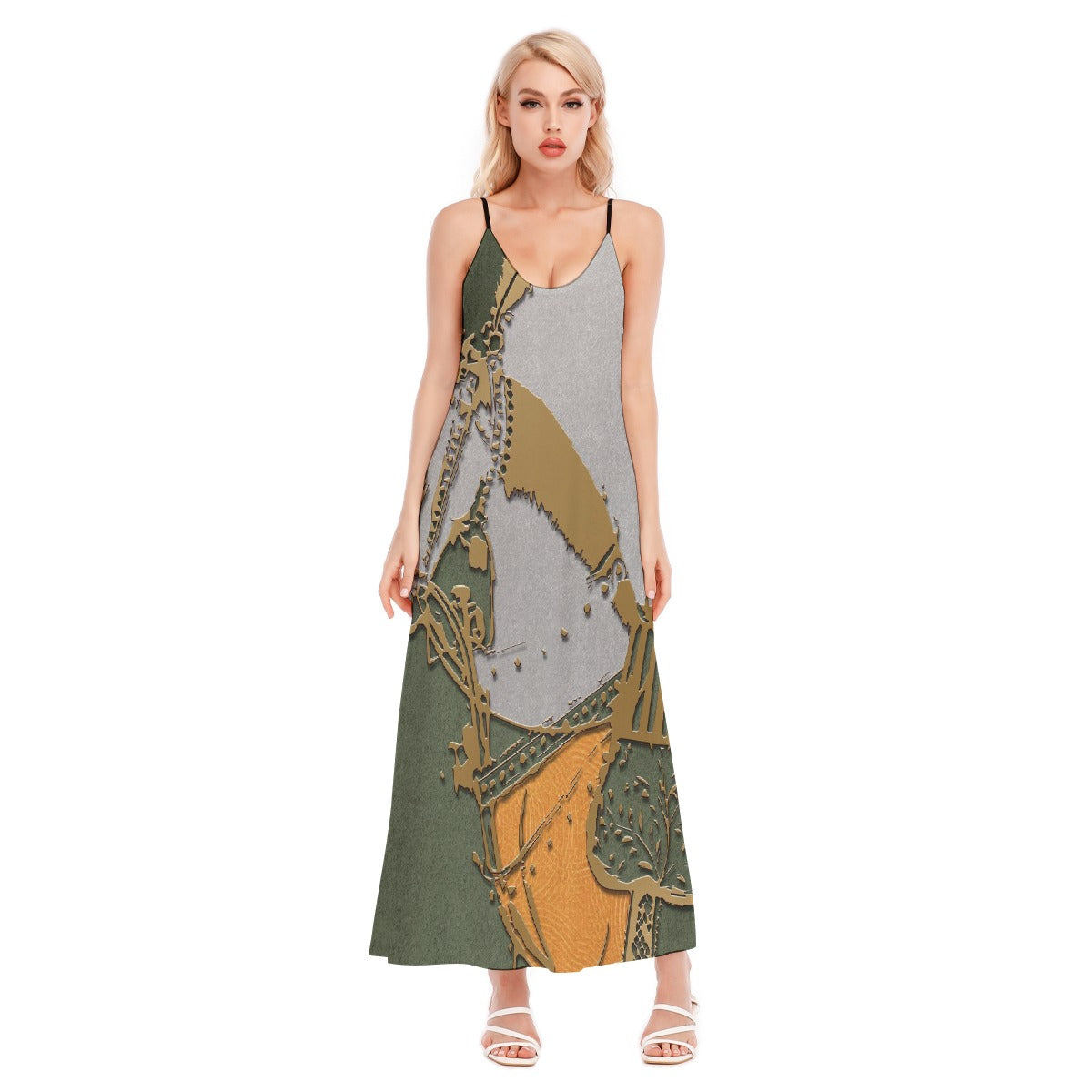 All-Over Print Women's Sling Dress
