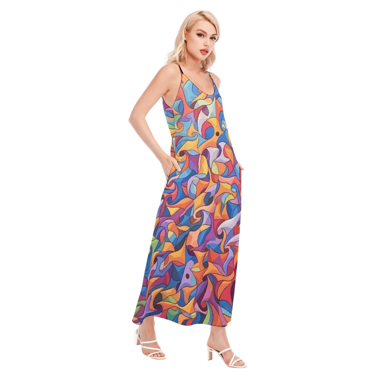 All-Over Print Women's Sling Dress