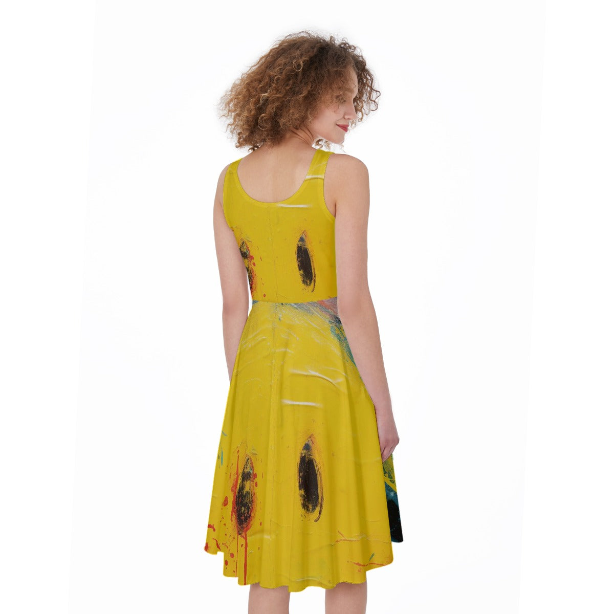 All-Over Print Women's Sleeveless Dress