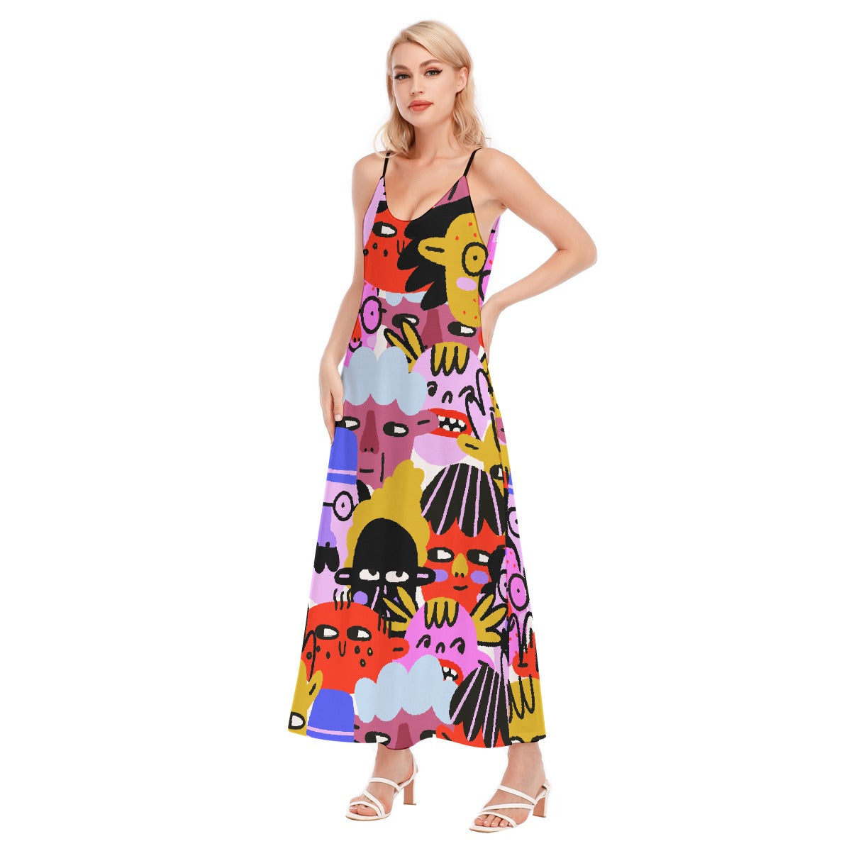 All-Over Print Women's Sling Dress