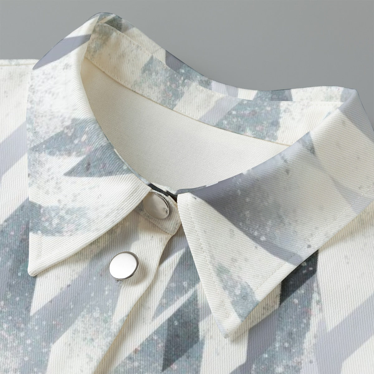 All-Over Print Women's Cropped Jacket | 245GSM Cotton