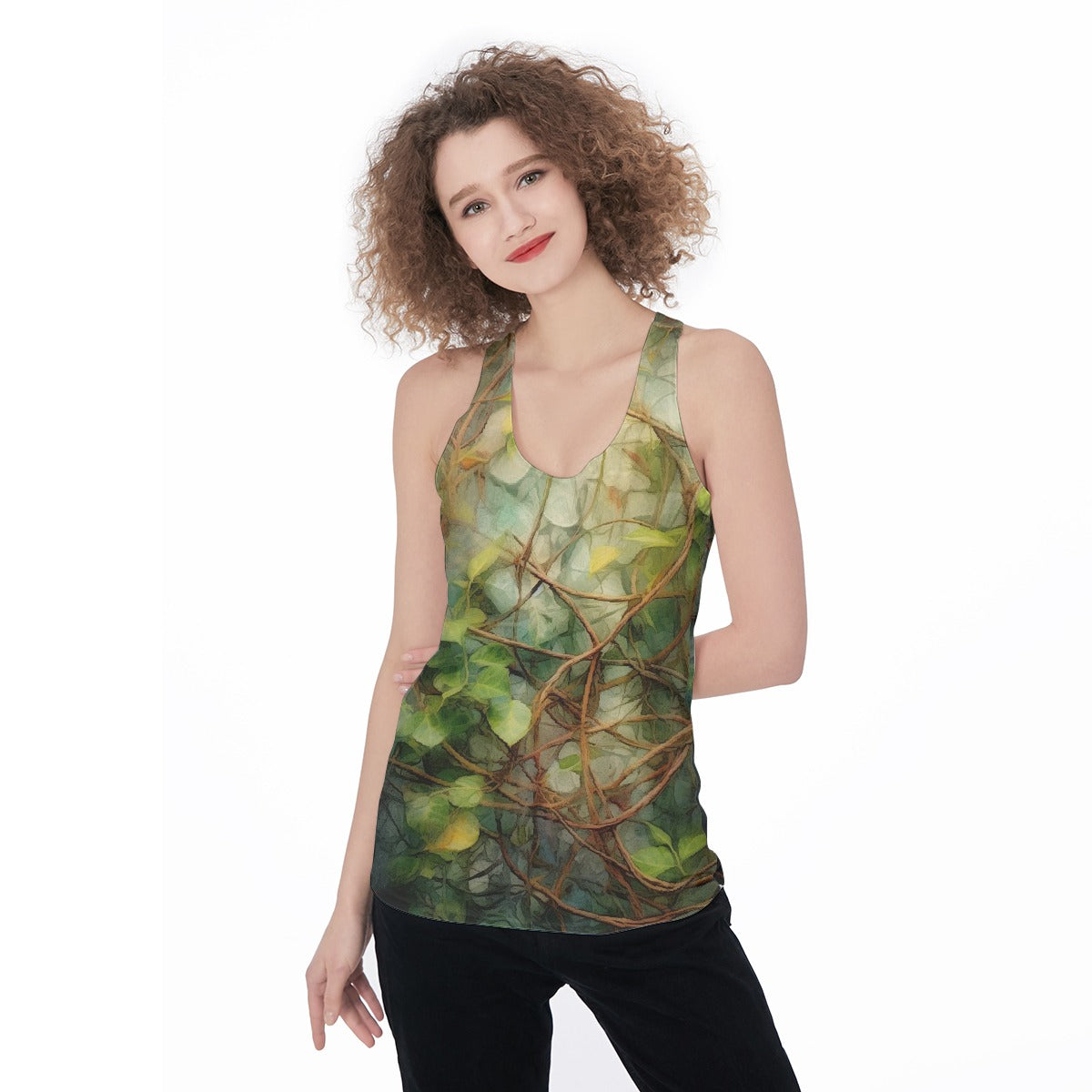 All-Over Print Women's Racerback Tank Top