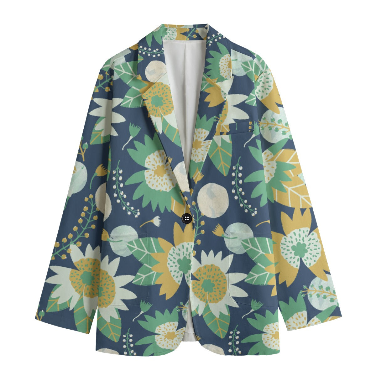 All-Over Print Women's Leisure Blazer