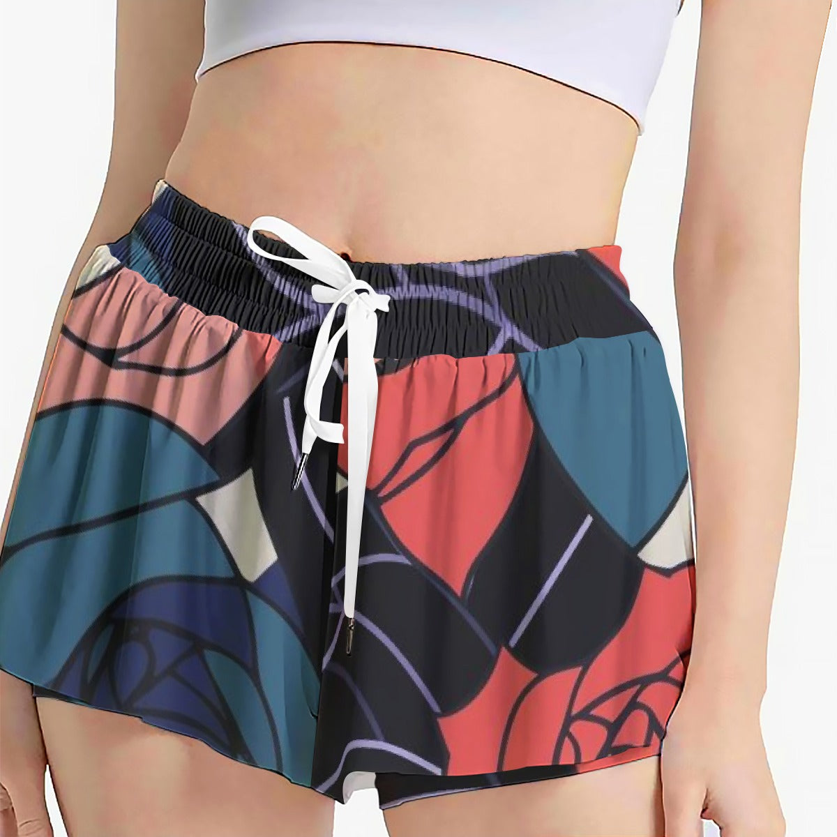 All-Over Print Women's Sport Skorts With Pocket