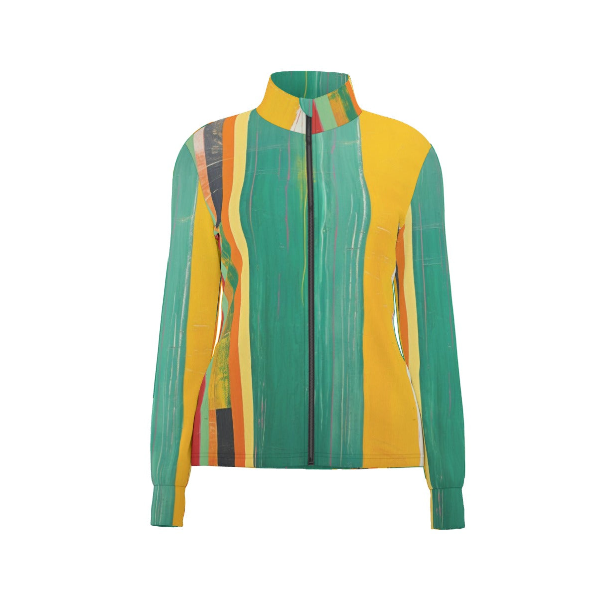 All-Over Print Women's Long Sleeve Thumbhole Jacket