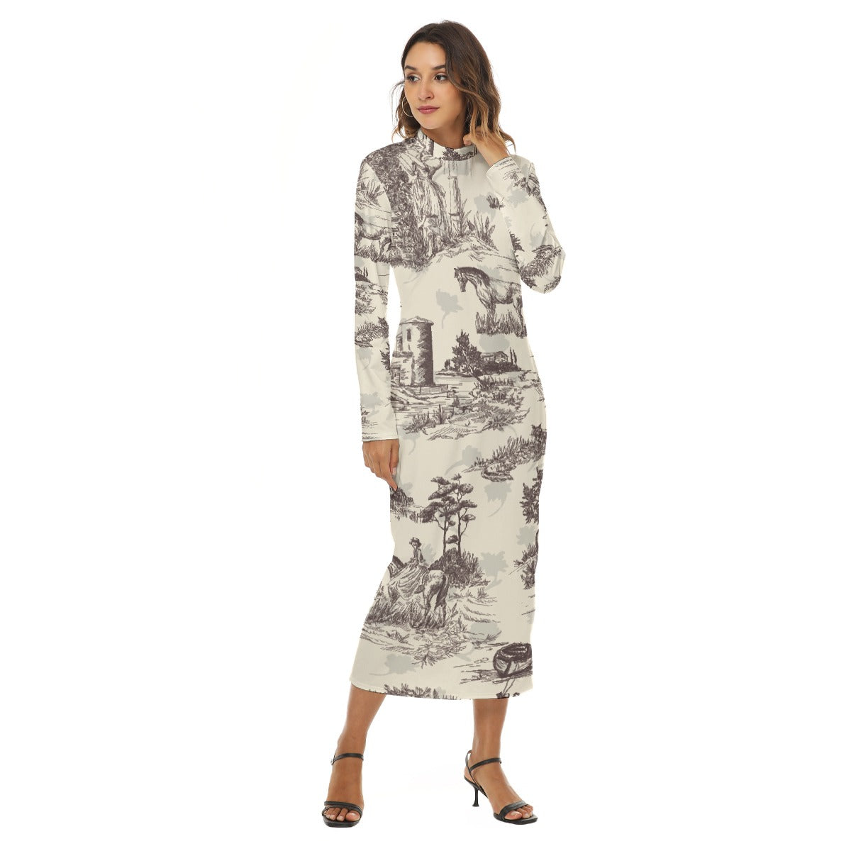 All-Over Print Women's Hip Dress