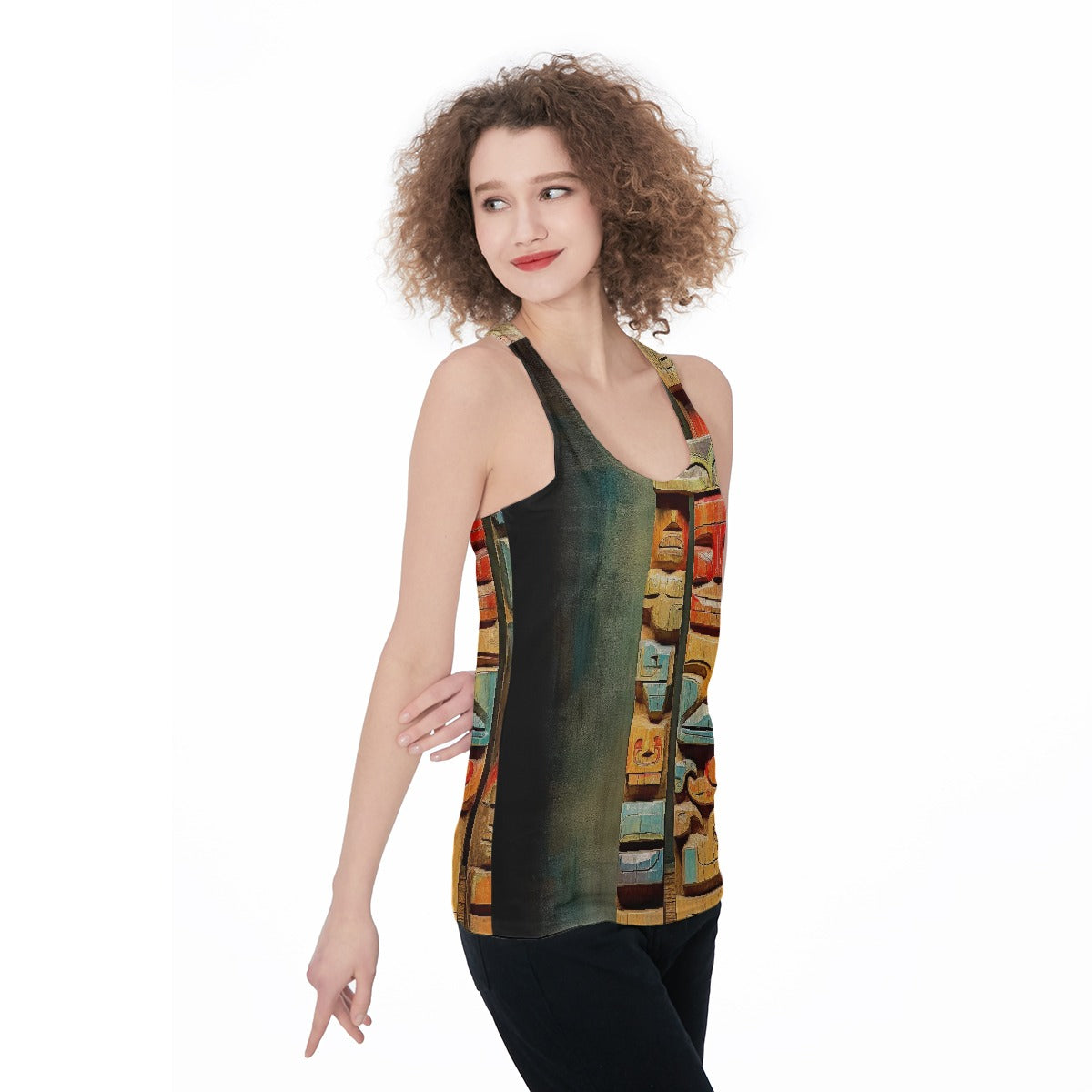 All-Over Print Women's Racerback Tank Top