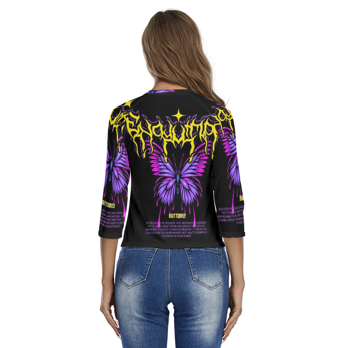 All-Over Print Women's Raglan Sleeves T-shirts