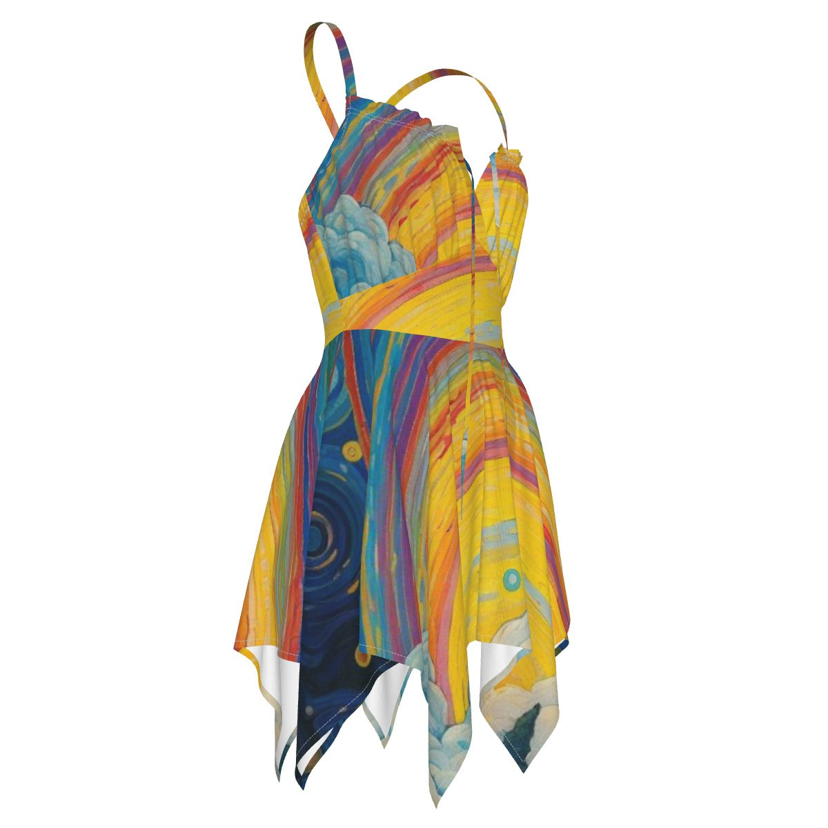 All-Over Print Women's Slip Dress