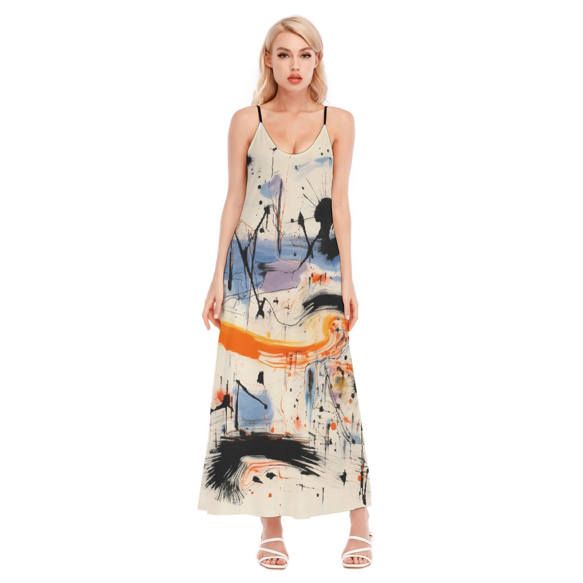 All-Over Print Women's Sling Dress