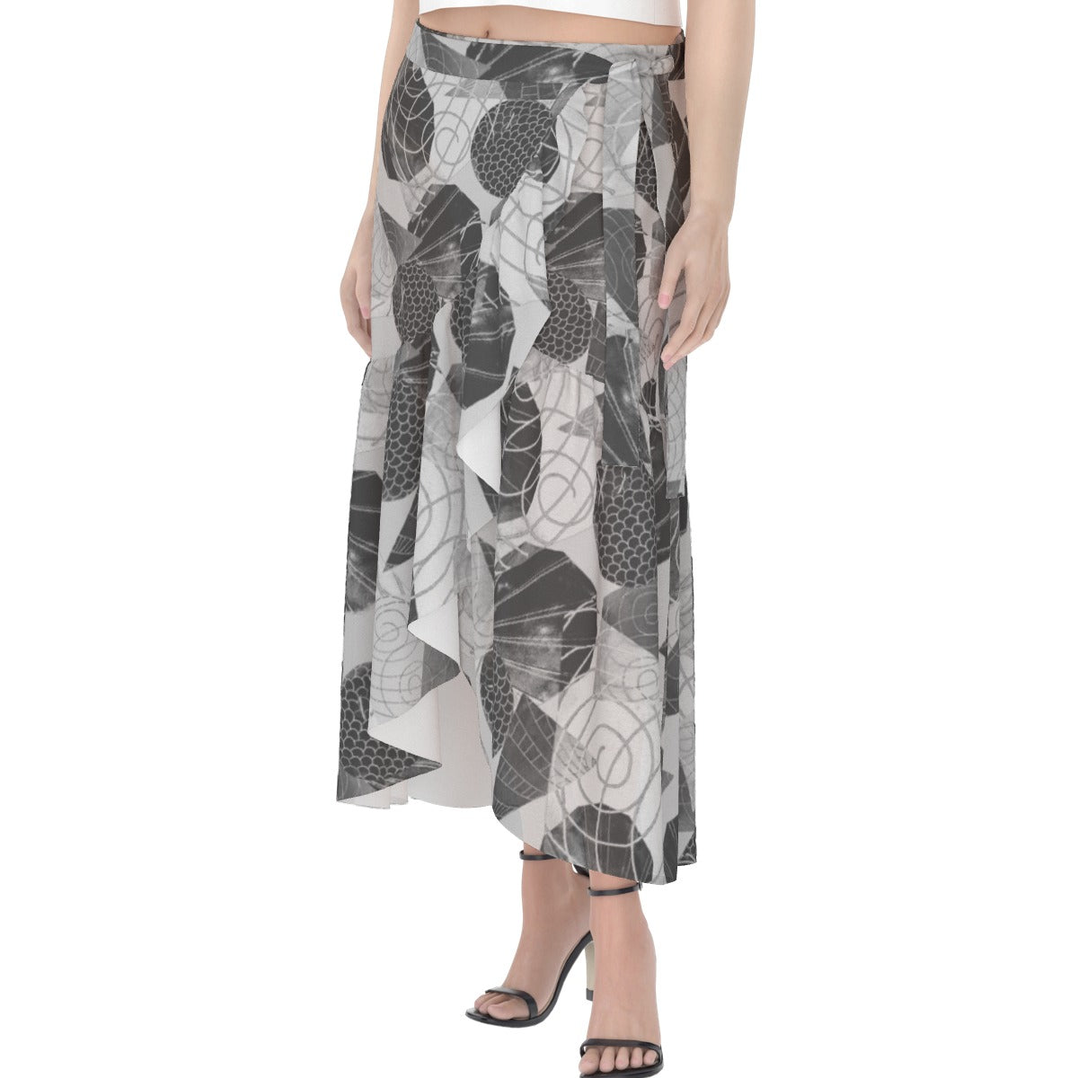 All-Over Print Women's Wrap Skirt