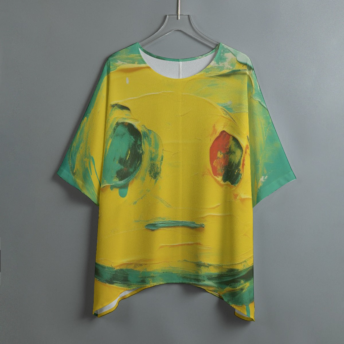 All-Over Print Women's Bat Sleeve Shirt