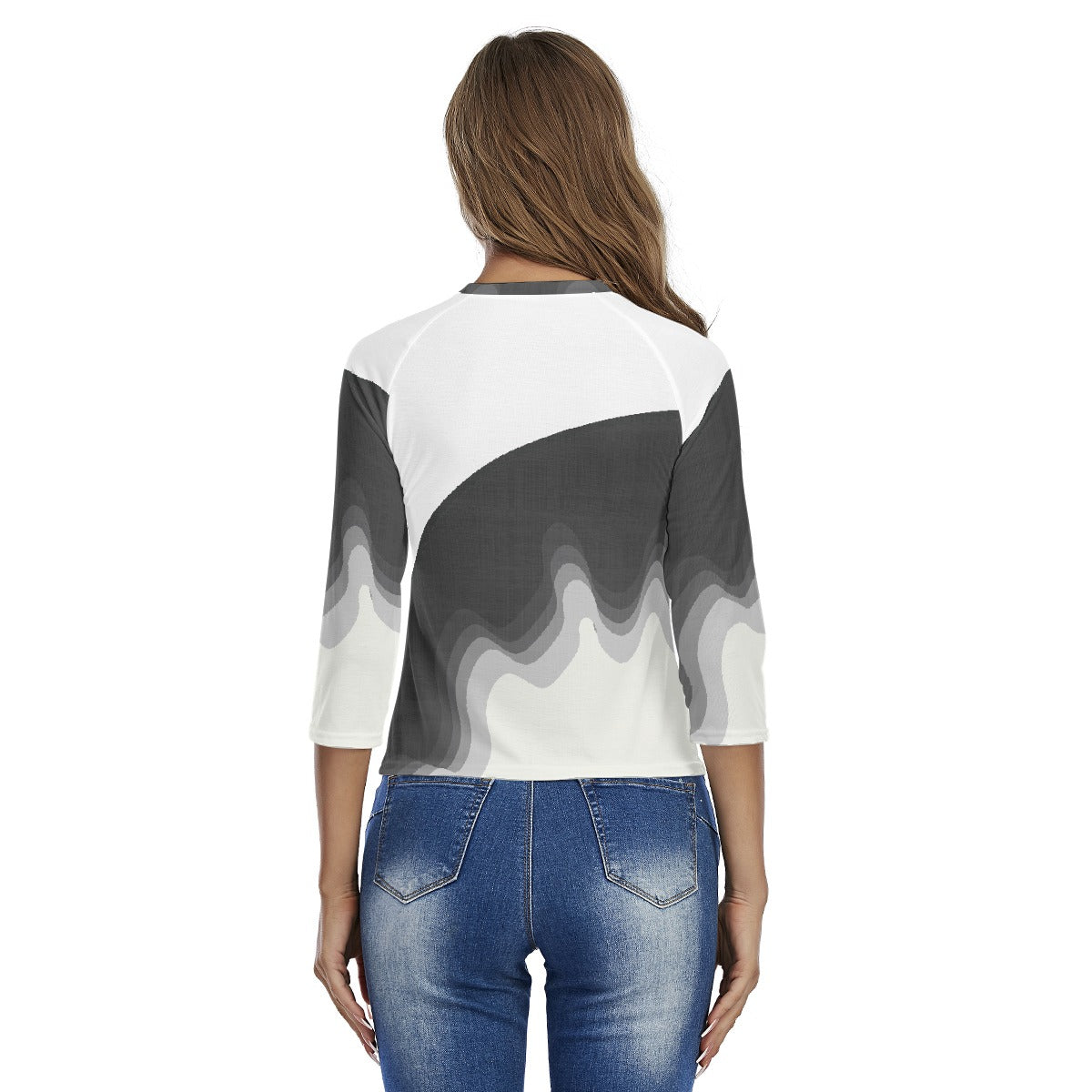 All-Over Print Women's Raglan Sleeves T-shirts