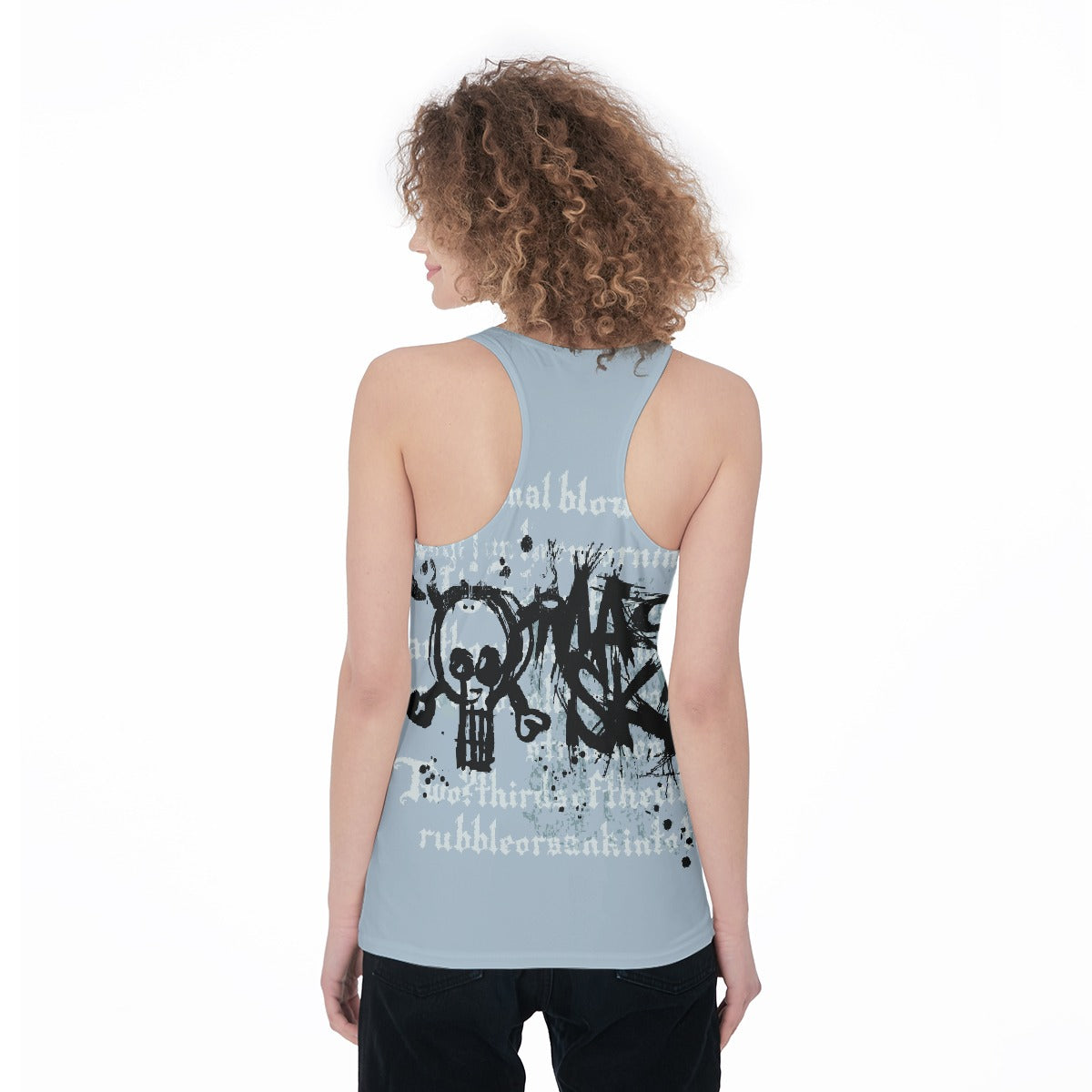 All-Over Print Women's Racerback Tank Top