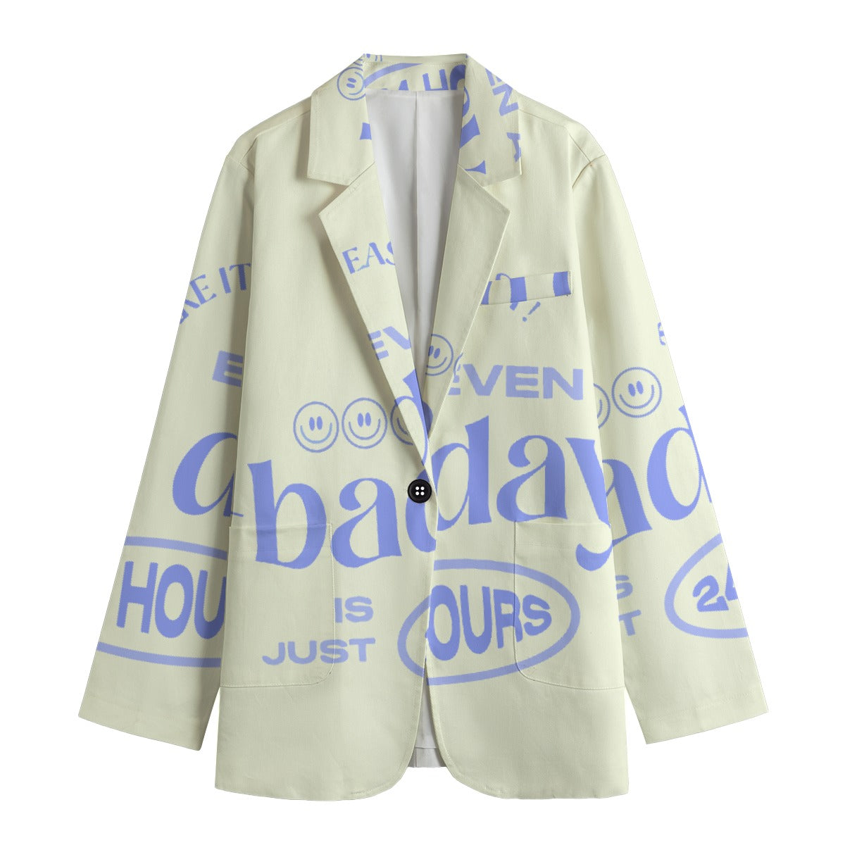 All-Over Print Women's Leisure Blazer