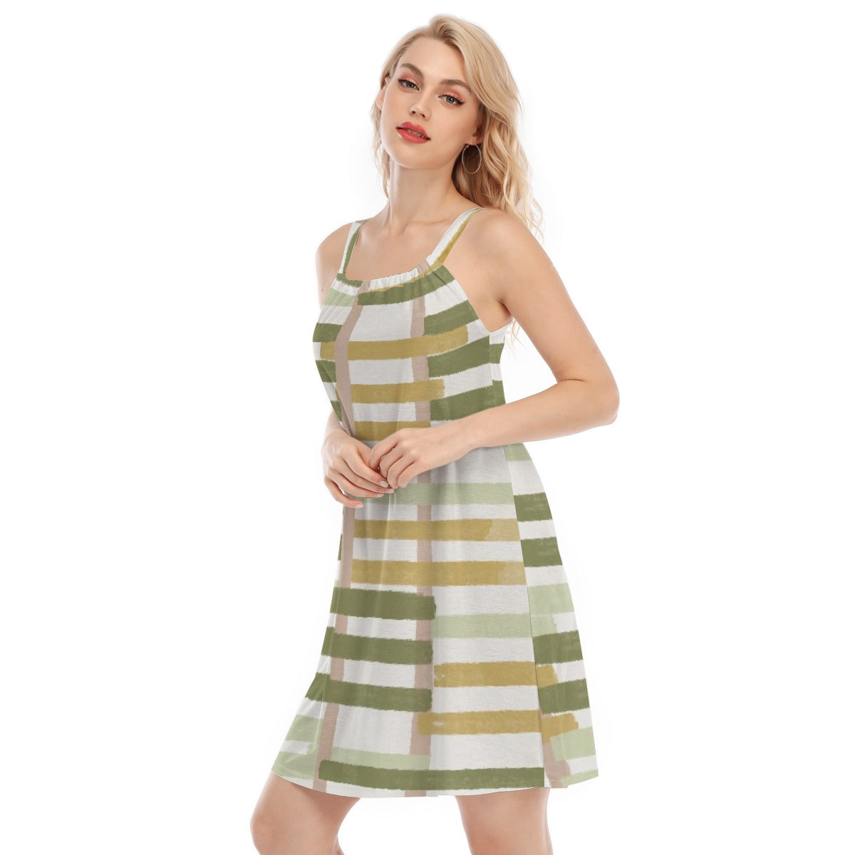 All-Over Print Women's Sleeveless Cami Dress