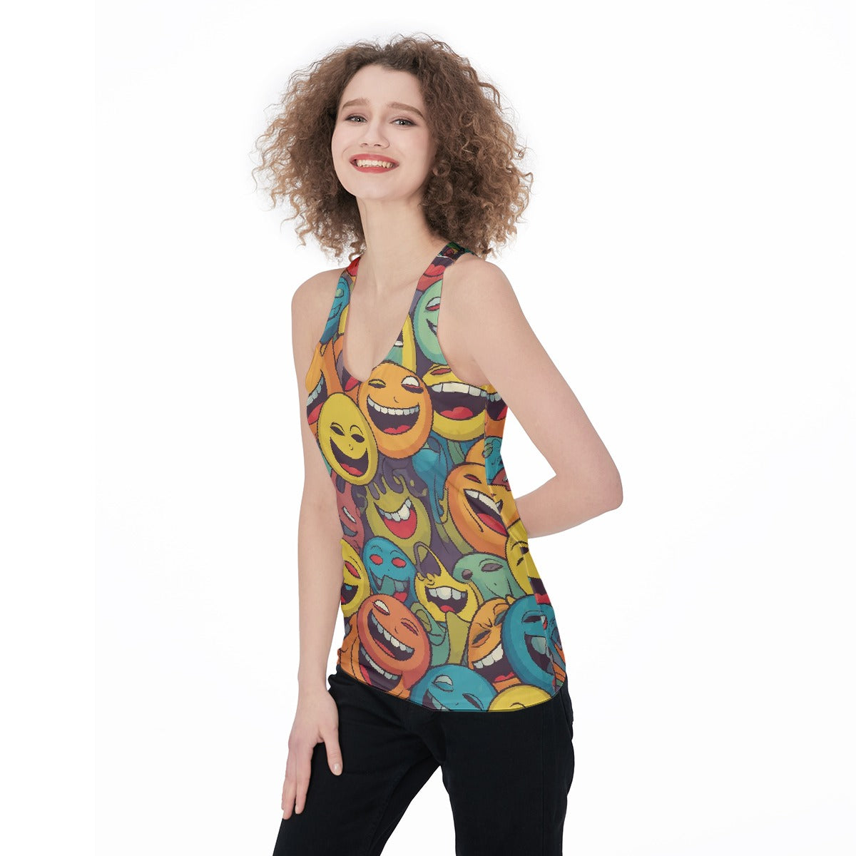 All-Over Print Women's Racerback Tank Top