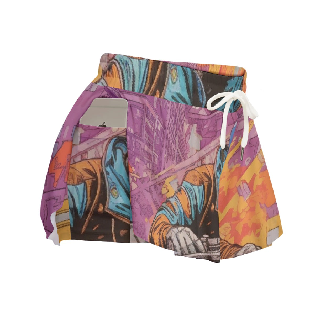All-Over Print Women's Sport Skorts With Pocket
