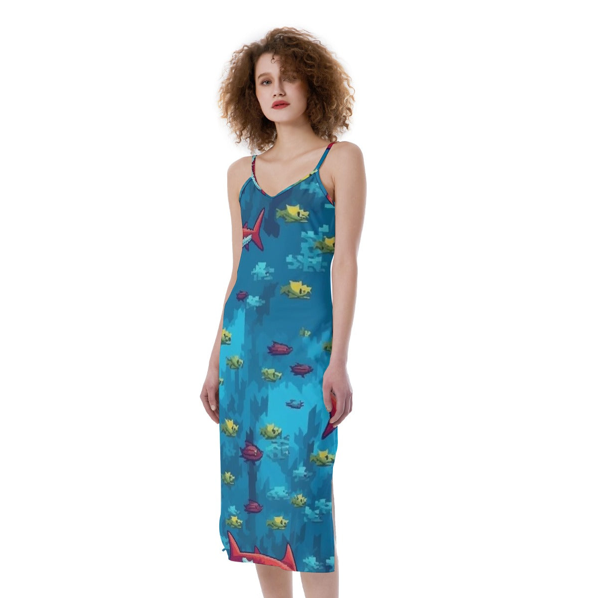 All-Over Print Women's Cami Dress